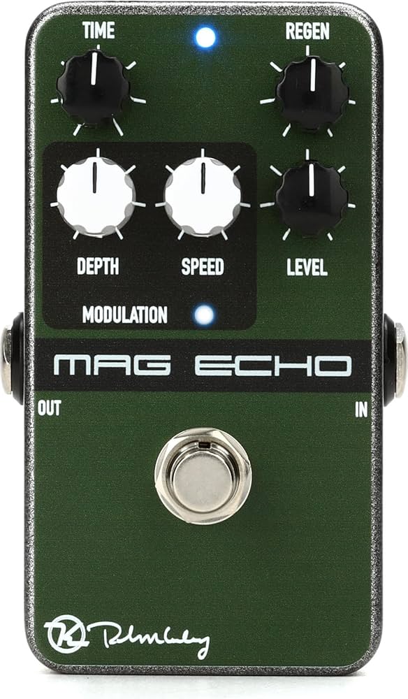 Keeley Magnetic Echo テープエコー ディレイ Amazon.com: Keeley Magnetic Echo Modulated Tape Delay Pedal